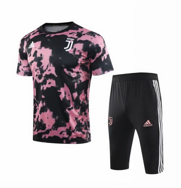 Entrainement Juventus Ensemble Complet 2019-20 Noir Rose